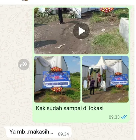 Pengiriman Karangan Bunga Kebondalem Pemalang