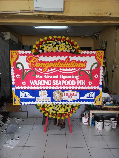 Papan Bunga Ucapan Selamat Kebondalem Pemalang